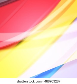 Abstract background created using colorful overlaid stripes. Vector illustration, can be used for presentations, graphic designs brochures, web design.