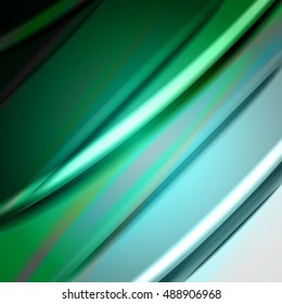 Abstract background created using colorful overlaid stripes. Vector illustration, can be used for presentations, graphic designs brochures, web design.