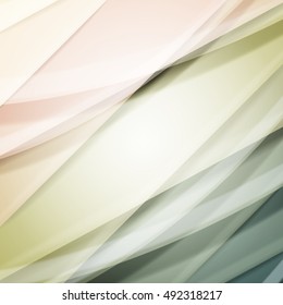Abstract background created using colorful overlaid stripes. Vector illustration, can be used for presentations, graphic designs brochures, web design.