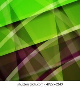 Abstract background created using colorful overlaid stripes. Vector illustration, can be used for presentations, graphic designs brochures, web design.