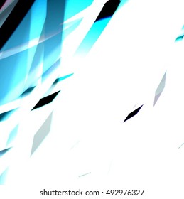 Abstract background created using colorful overlaid stripes. Vector illustration, can be used for presentations, graphic designs brochures, web design.