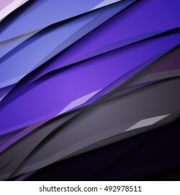 Abstract background created using colorful overlaid stripes. Vector illustration, can be used for presentations, graphic designs brochures, web design.
