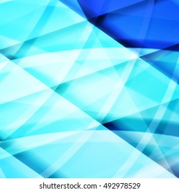 Abstract background created using colorful overlaid stripes. Vector illustration, can be used for presentations, graphic designs brochures, web design.
