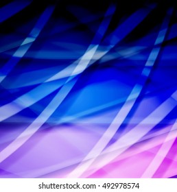 Abstract background created using colorful overlaid stripes. Vector illustration, can be used for presentations, graphic designs brochures, web design.
