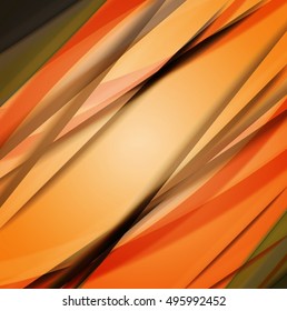 Abstract background created using colorful overlaid stripes. Vector illustration, can be used for presentations, graphic designs brochures, web design.