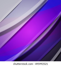 Abstract background created using colorful overlaid stripes. Vector illustration, can be used for presentations, graphic designs brochures, web design.