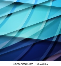 Abstract background created using colorful overlaid stripes. Vector illustration, can be used for presentations, graphic designs brochures, web design.