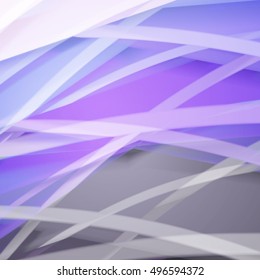 Abstract background created using colorful overlaid stripes. Vector illustration, can be used for presentations, graphic designs brochures, web design.