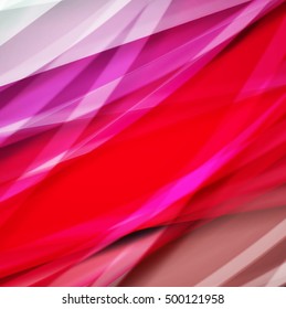 Abstract background created using colorful overlaid stripes. Vector illustration, can be used for presentations, graphic designs brochures, web design.