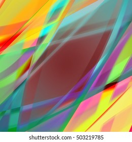 Abstract background created using colorful overlaid stripes. Vector illustration, can be used for presentations, graphic designs brochures, web design.