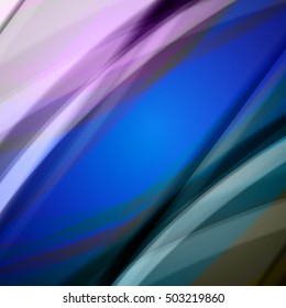 Abstract background created using colorful overlaid stripes. Vector illustration, can be used for presentations, graphic designs brochures, web design.