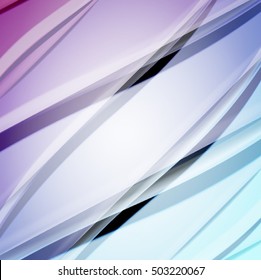 Abstract background created using colorful overlaid stripes. Vector illustration, can be used for presentations, graphic designs brochures, web design.
