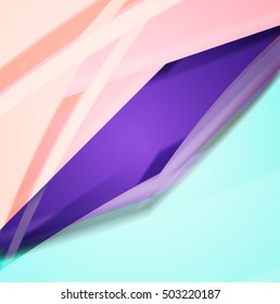 Abstract background created using colorful overlaid stripes. Vector illustration, can be used for presentations, graphic designs brochures, web design.