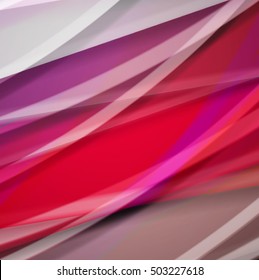 Abstract background created using colorful overlaid stripes. Vector illustration, can be used for presentations, graphic designs brochures, web design.
