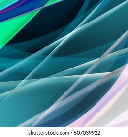 Abstract background created using colorful overlaid stripes. Vector illustration, can be used for presentations, graphic designs brochures, web design.