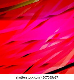 Abstract background created using colorful overlaid stripes. Vector illustration, can be used for presentations, graphic designs brochures, web design.