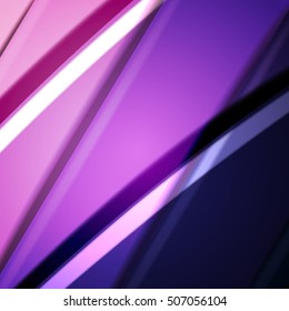 Abstract background created using colorful overlaid stripes. Vector illustration, can be used for presentations, graphic designs brochures, web design.