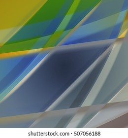 Abstract background created using colorful overlaid stripes. Vector illustration, can be used for presentations, graphic designs brochures, web design.