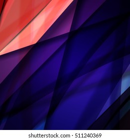 Abstract background created using colorful overlaid stripes. Vector illustration, can be used for presentations, graphic designs brochures, web design.