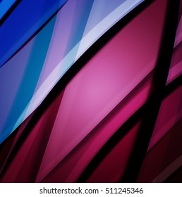 Abstract background created using colorful overlaid stripes. Vector illustration, can be used for presentations, graphic designs brochures, web design.