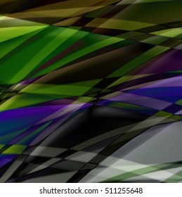 Abstract background created using colorful overlaid stripes. Vector illustration, can be used for presentations, graphic designs brochures, web design.