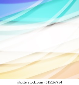 Abstract background created using colorful overlaid stripes. Vector illustration, can be used for presentations, graphic designs brochures, web design.