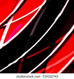 Abstract background created using colorful overlaid stripes. Vector illustration, can be used for presentations, graphic designs brochures, web design.