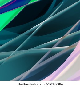 Abstract background created using colorful overlaid stripes. Vector illustration, can be used for presentations, graphic designs brochures, web design.