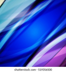 Abstract background created using colorful overlaid stripes. Vector illustration, can be used for presentations, graphic designs brochures, web design.