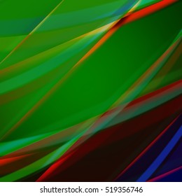 Abstract background created using colorful overlaid stripes. Vector illustration, can be used for presentations, graphic designs brochures, web design.