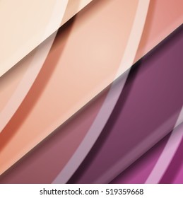 Abstract background created using colorful overlaid stripes. Vector illustration, can be used for presentations, graphic designs brochures, web design.