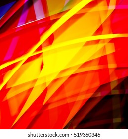 Abstract background created using colorful overlaid stripes. Vector illustration, can be used for presentations, graphic designs brochures, web design.