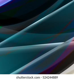 Abstract background created using colorful overlaid stripes. Vector illustration, can be used for presentations, graphic designs brochures, web design.