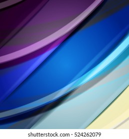 Abstract background created using colorful overlaid stripes. Vector illustration, can be used for presentations, graphic designs brochures, web design.