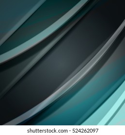 Abstract background created using colorful overlaid stripes. Vector illustration, can be used for presentations, graphic designs brochures, web design.