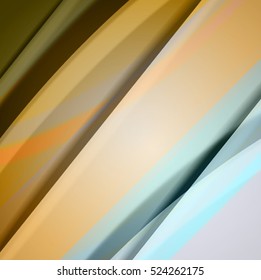 Abstract background created using colorful overlaid stripes. Vector illustration, can be used for presentations, graphic designs brochures, web design.