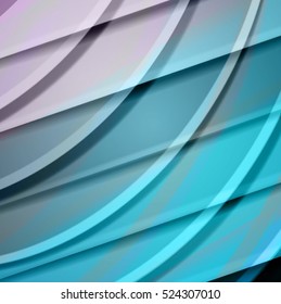 Abstract background created using colorful overlaid stripes. Vector illustration, can be used for presentations, graphic designs brochures, web design.