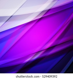 Abstract background created using colorful overlaid stripes. Vector illustration, can be used for presentations, graphic designs brochures, web design.