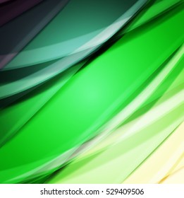 Abstract background created using colorful overlaid stripes. Vector illustration, can be used for presentations, graphic designs brochures, web design.
