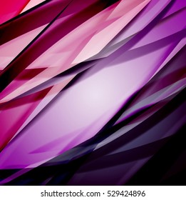 Abstract background created using colorful overlaid stripes. Vector illustration, can be used for presentations, graphic designs brochures, web design.