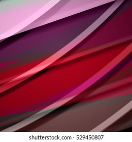 Abstract background created using colorful overlaid stripes. Vector illustration, can be used for presentations, graphic designs brochures, web design.