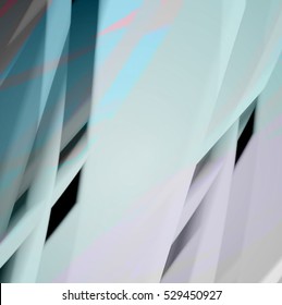 Abstract background created using colorful overlaid stripes. Vector illustration, can be used for presentations, graphic designs brochures, web design.