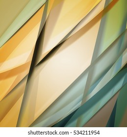Abstract background created using colorful overlaid stripes. Vector illustration, can be used for presentations, graphic designs brochures, web design.