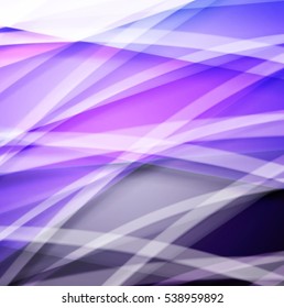 Abstract background created using colorful overlaid stripes. Vector illustration, can be used for presentations, graphic designs brochures, web design.