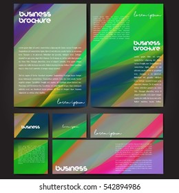 Abstract background created using colorful overlaid stripes. Vector illustration, can be used for presentations, graphic designs brochures, web design.