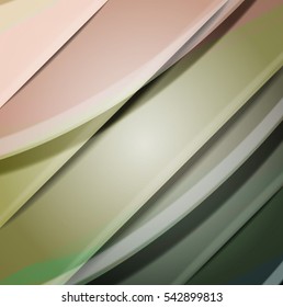 Abstract background created using colorful overlaid stripes. Vector illustration, can be used for presentations, graphic designs brochures, web design.