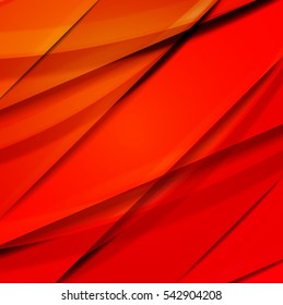 Abstract background created using colorful overlaid stripes. Vector illustration, can be used for presentations, graphic designs brochures, web design.