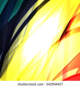 Abstract background created using colorful overlaid stripes. Vector illustration, can be used for presentations, graphic designs brochures, web design.