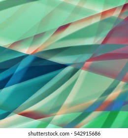 Abstract background created using colorful overlaid stripes. Vector illustration, can be used for presentations, graphic designs brochures, web design.