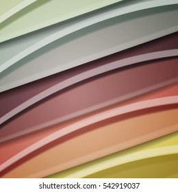Abstract background created using colorful overlaid stripes. Vector illustration, can be used for presentations, graphic designs brochures, web design.